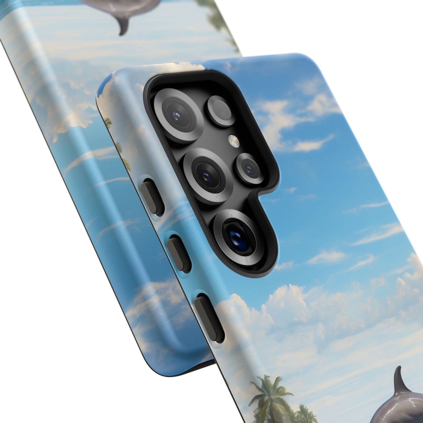 Tropical Surf Dolphin - Samsung Galaxy Case - BOGO Cases