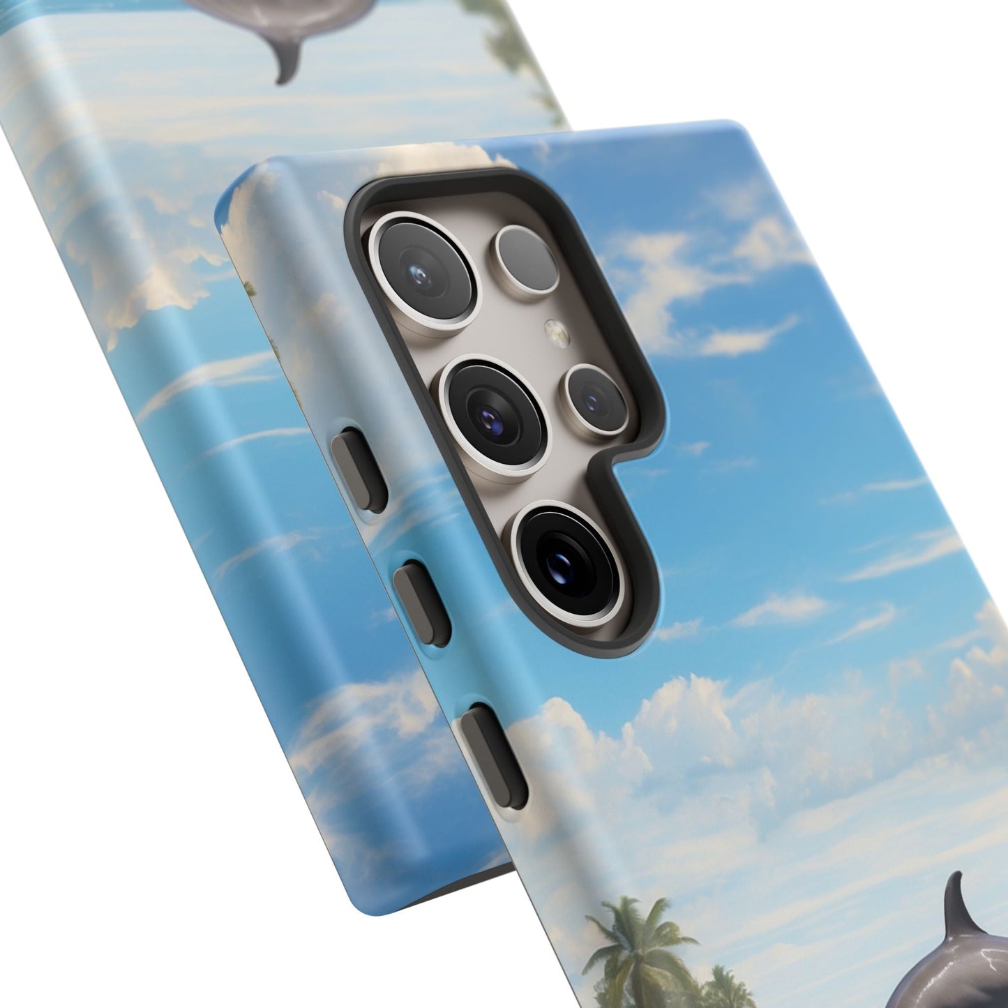 Tropical Surf Dolphin - Samsung Galaxy Case - BOGO Cases