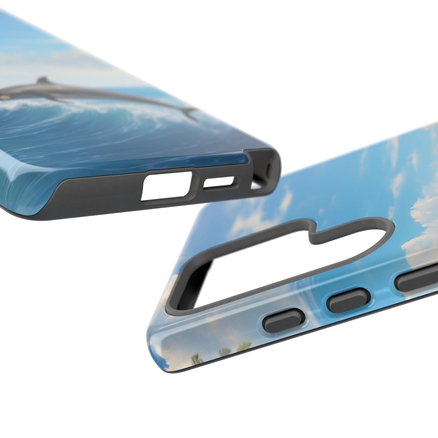 Tropical Surf Dolphin - Samsung Galaxy Case - BOGO Cases