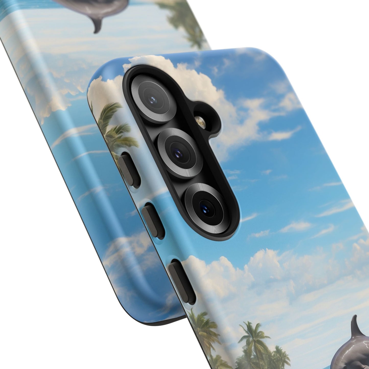 Tropical Surf Dolphin - Samsung Galaxy Case - BOGO Cases