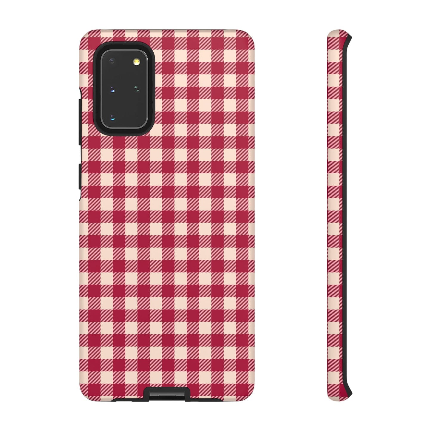 Vintage Red Gingham Check – Samsung Galaxy Case - BOGO Cases