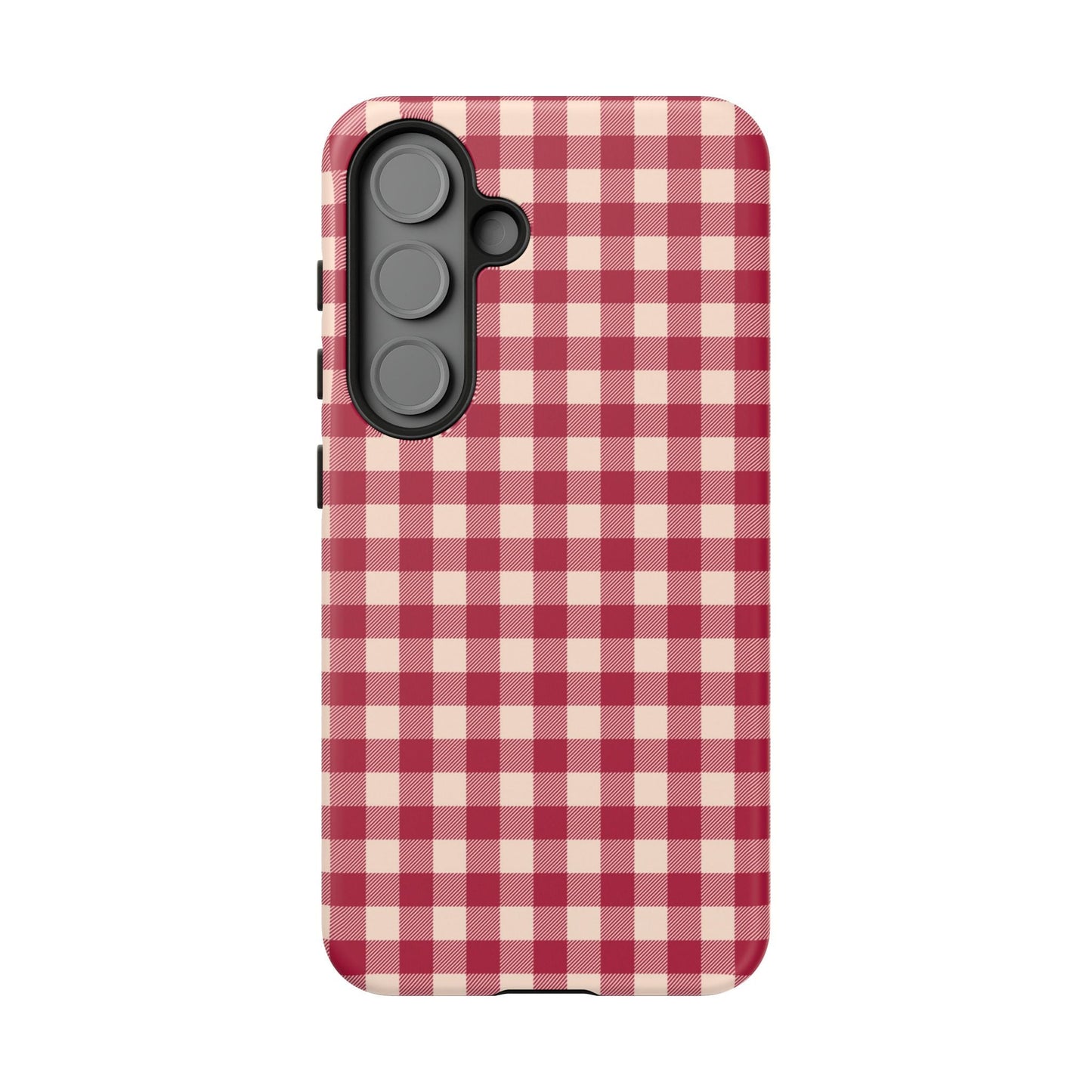 Vintage Red Gingham Check – Samsung Galaxy Case - BOGO Cases