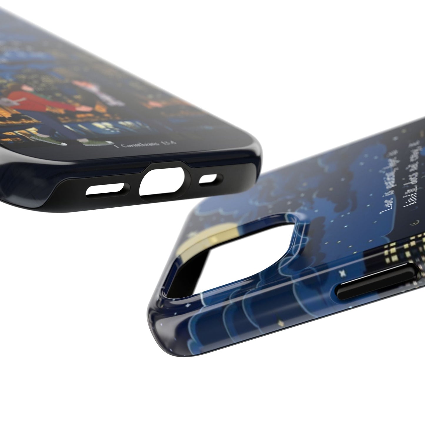 1 Corinthians 13:4 Love Cityscape - iPhone Series Case - BOGO Cases