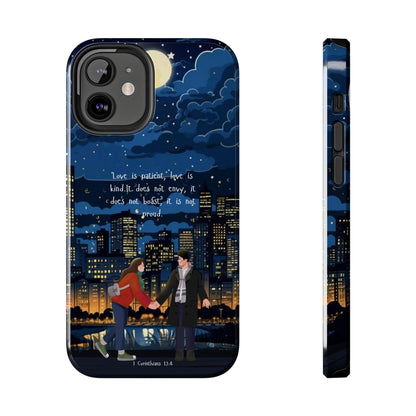 1 Corinthians 13:4 Love Cityscape - iPhone Series Case - BOGO Cases