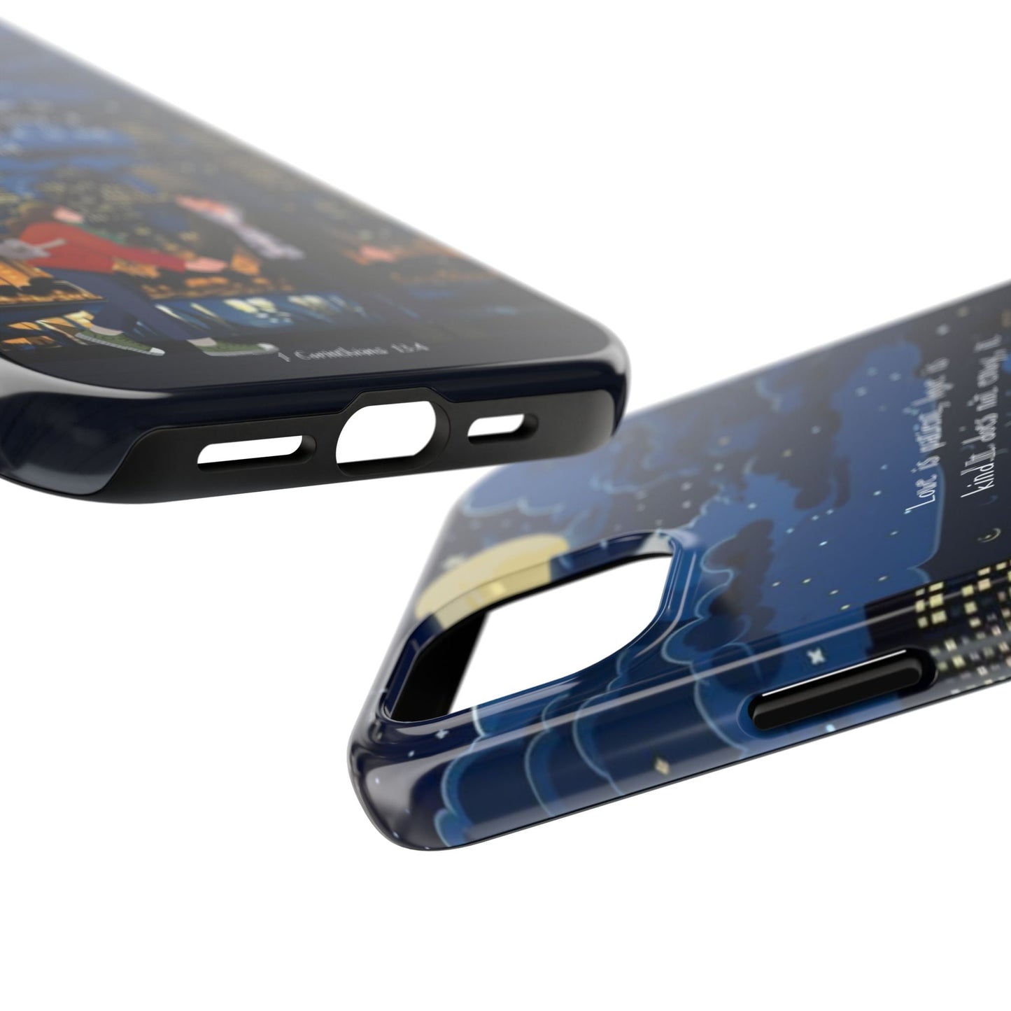 1 Corinthians 13:4 Love Cityscape - iPhone Series Case - BOGO Cases