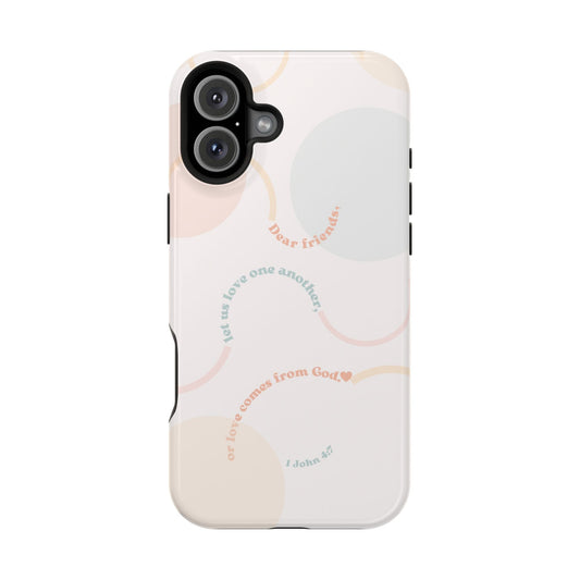 1 John 4:7 Love One Another - MagSafe iPhone Case - BOGO Cases