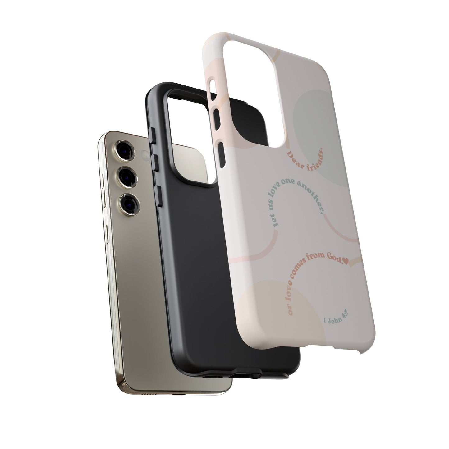 1 John 4:7 Love One Another - Samsung Galaxy Case - BOGO Cases