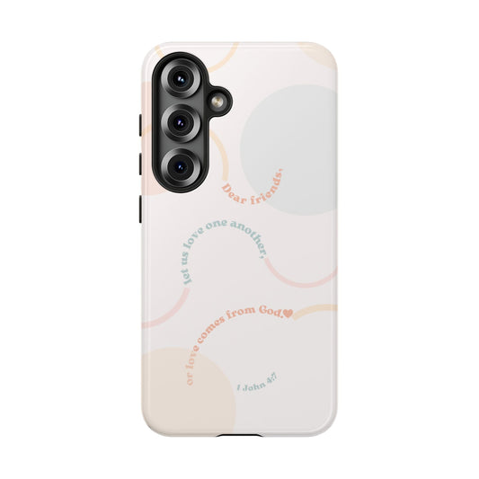 1 John 4:7 Love One Another - Samsung Galaxy Case - BOGO Cases