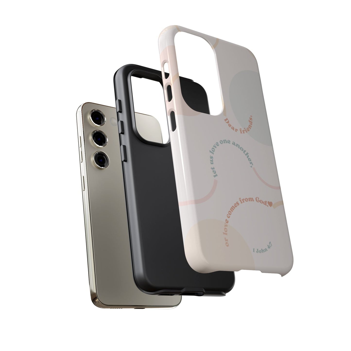 1 John 4:7 Love One Another - Samsung Galaxy Case - BOGO Cases