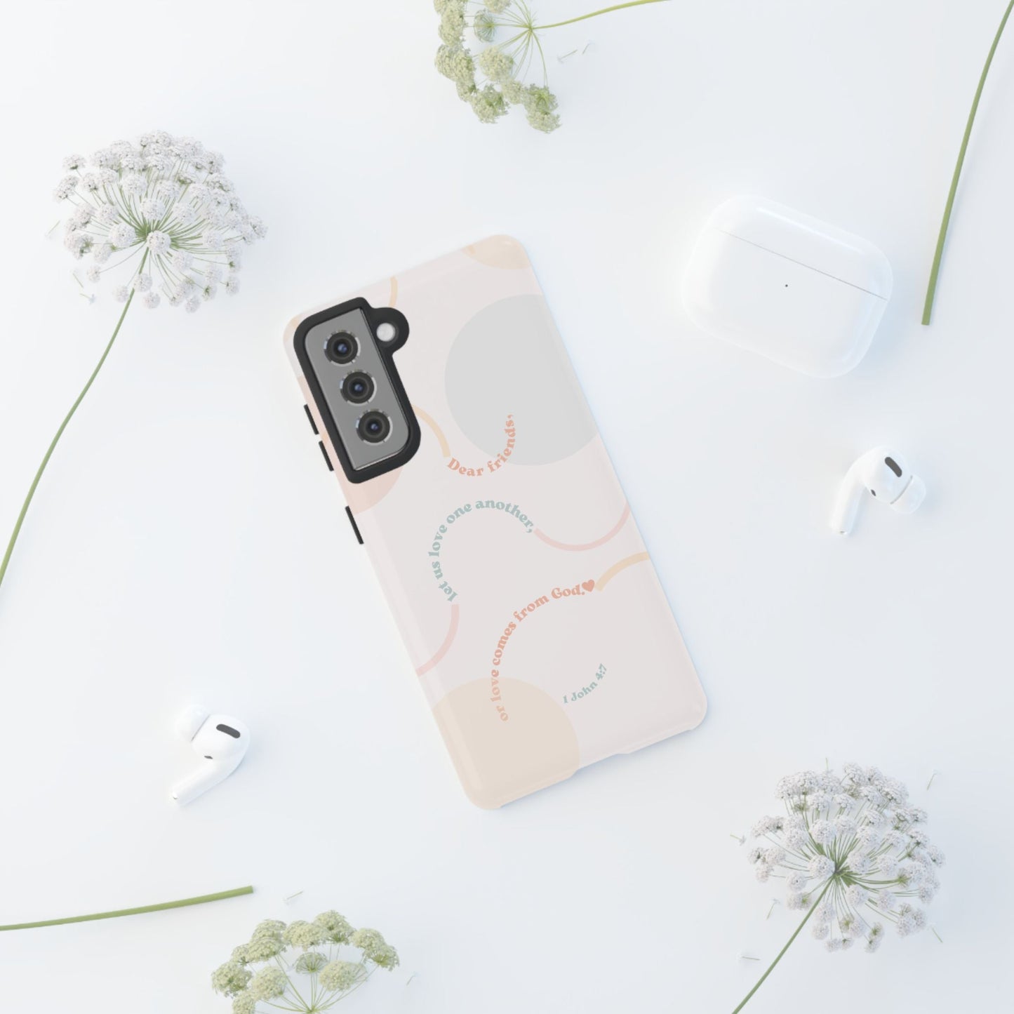 1 John 4:7 Love One Another - Samsung Galaxy Case - BOGO Cases