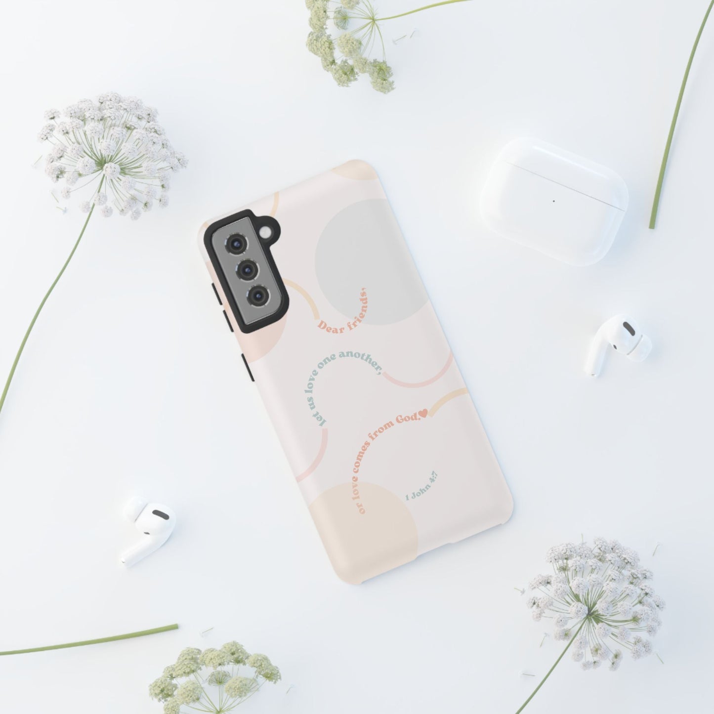 1 John 4:7 Love One Another - Samsung Galaxy Case - BOGO Cases