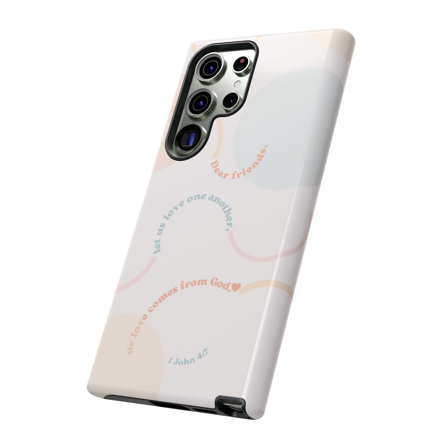 1 John 4:7 Love One Another - Samsung Galaxy Case - BOGO Cases