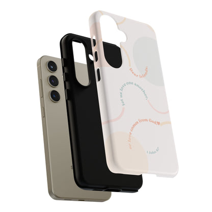 1 John 4:7 Love One Another - Samsung Galaxy Case - BOGO Cases