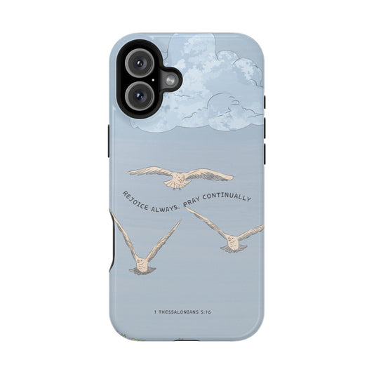 1 Thessalonians 5:16 Soaring Birds - MagSafe iPhone Case - BOGO Cases