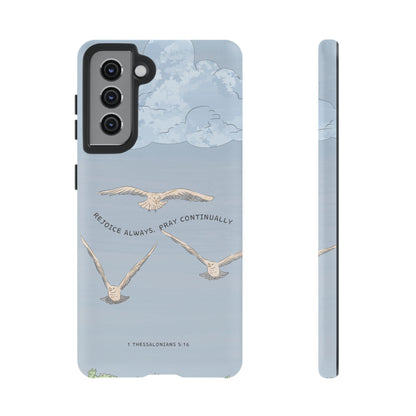 1 Thessalonians 5:16 Soaring Birds - Samsung Galaxy Case - BOGO Cases