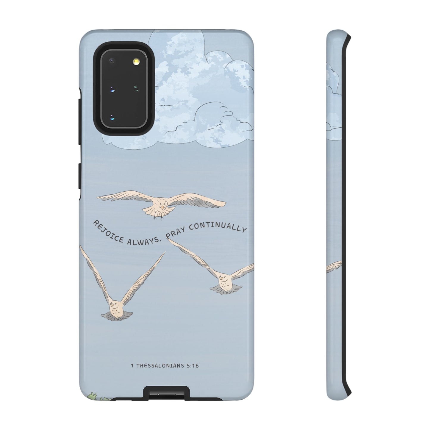 1 Thessalonians 5:16 Soaring Birds - Samsung Galaxy Case - BOGO Cases