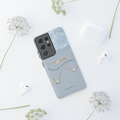 1 Thessalonians 5:16 Soaring Birds - Samsung Galaxy Case - BOGO Cases