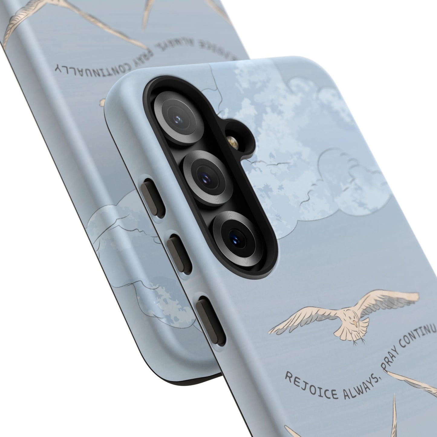1 Thessalonians 5:16 Soaring Birds - Samsung Galaxy Case - BOGO Cases