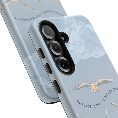 1 Thessalonians 5:16 Soaring Birds - Samsung Galaxy Case - BOGO Cases