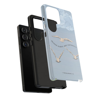 1 Thessalonians 5:16 Soaring Birds - Samsung Galaxy Case - BOGO Cases