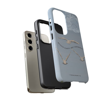 1 Thessalonians 5:16 Soaring Birds - Samsung Galaxy Case - BOGO Cases