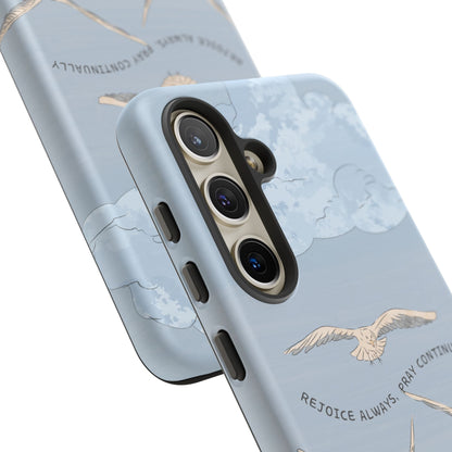 1 Thessalonians 5:16 Soaring Birds - Samsung Galaxy Case - BOGO Cases