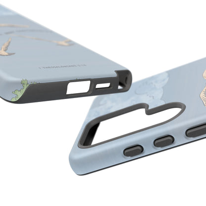 1 Thessalonians 5:16 Soaring Birds - Samsung Galaxy Case - BOGO Cases