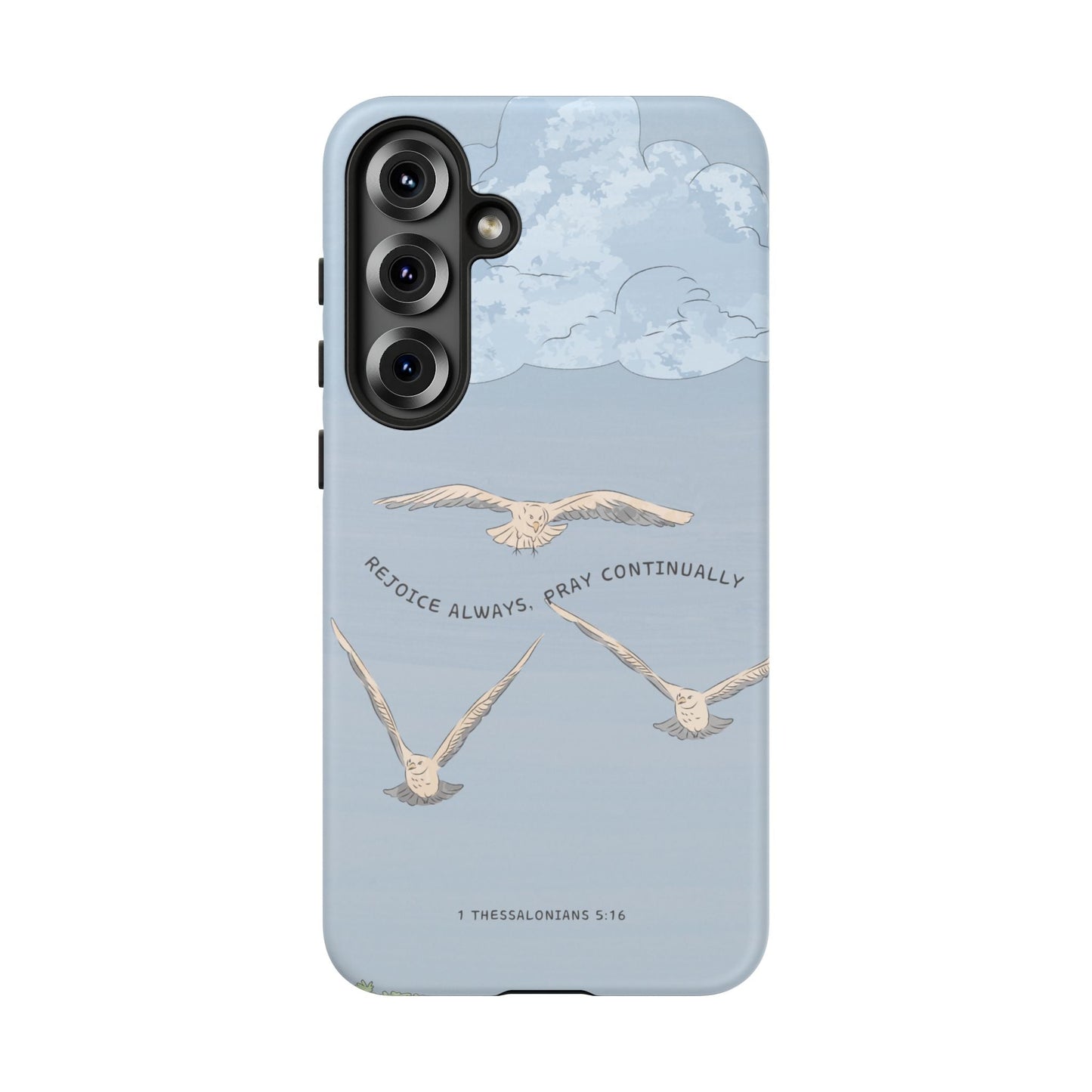 1 Thessalonians 5:16 Soaring Birds - Samsung Galaxy Case - BOGO Cases