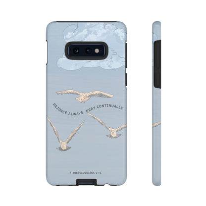 1 Thessalonians 5:16 Soaring Birds - Samsung Galaxy Case - BOGO Cases