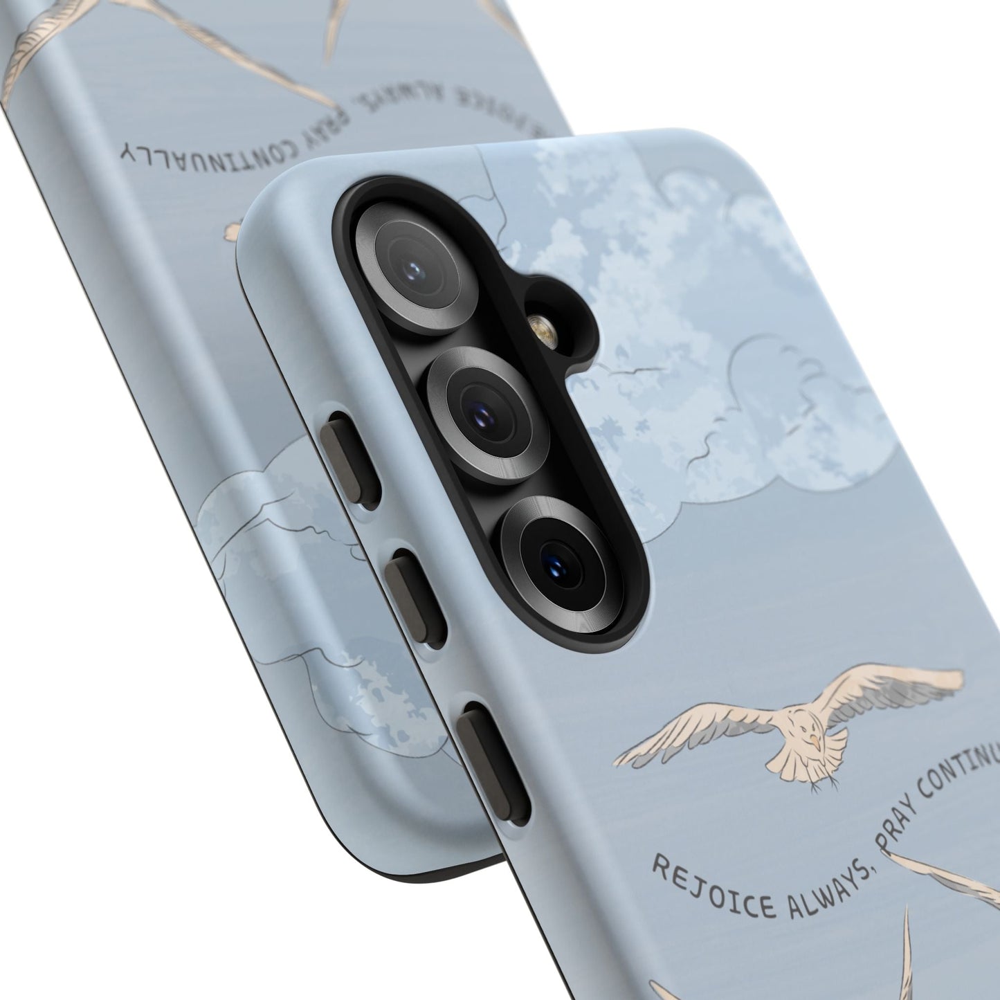 1 Thessalonians 5:16 Soaring Birds - Samsung Galaxy Case - BOGO Cases