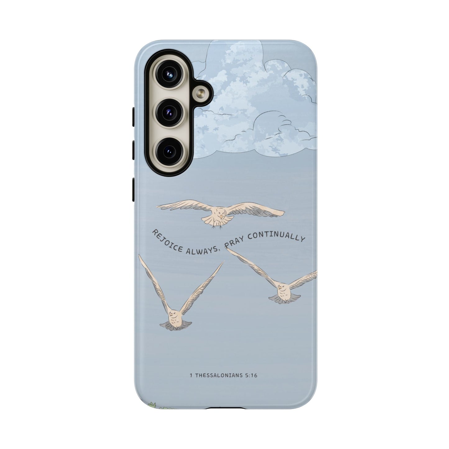 1 Thessalonians 5:16 Soaring Birds - Samsung Galaxy Case - BOGO Cases