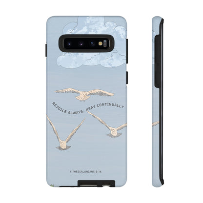 1 Thessalonians 5:16 Soaring Birds - Samsung Galaxy Case - BOGO Cases