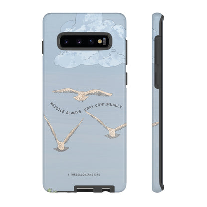 1 Thessalonians 5:16 Soaring Birds - Samsung Galaxy Case - BOGO Cases