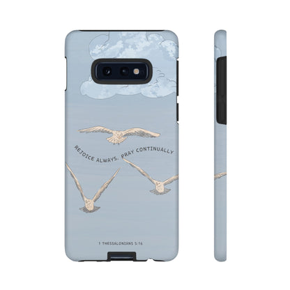 1 Thessalonians 5:16 Soaring Birds - Samsung Galaxy Case - BOGO Cases