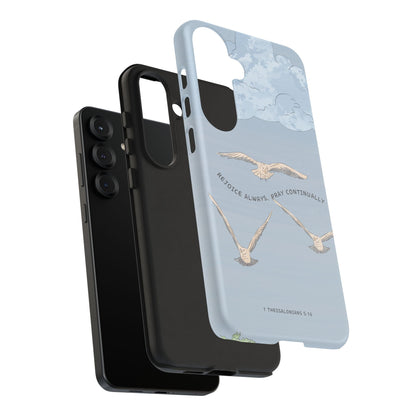 1 Thessalonians 5:16 Soaring Birds - Samsung Galaxy Case - BOGO Cases