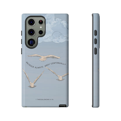 1 Thessalonians 5:16 Soaring Birds - Samsung Galaxy Case - BOGO Cases