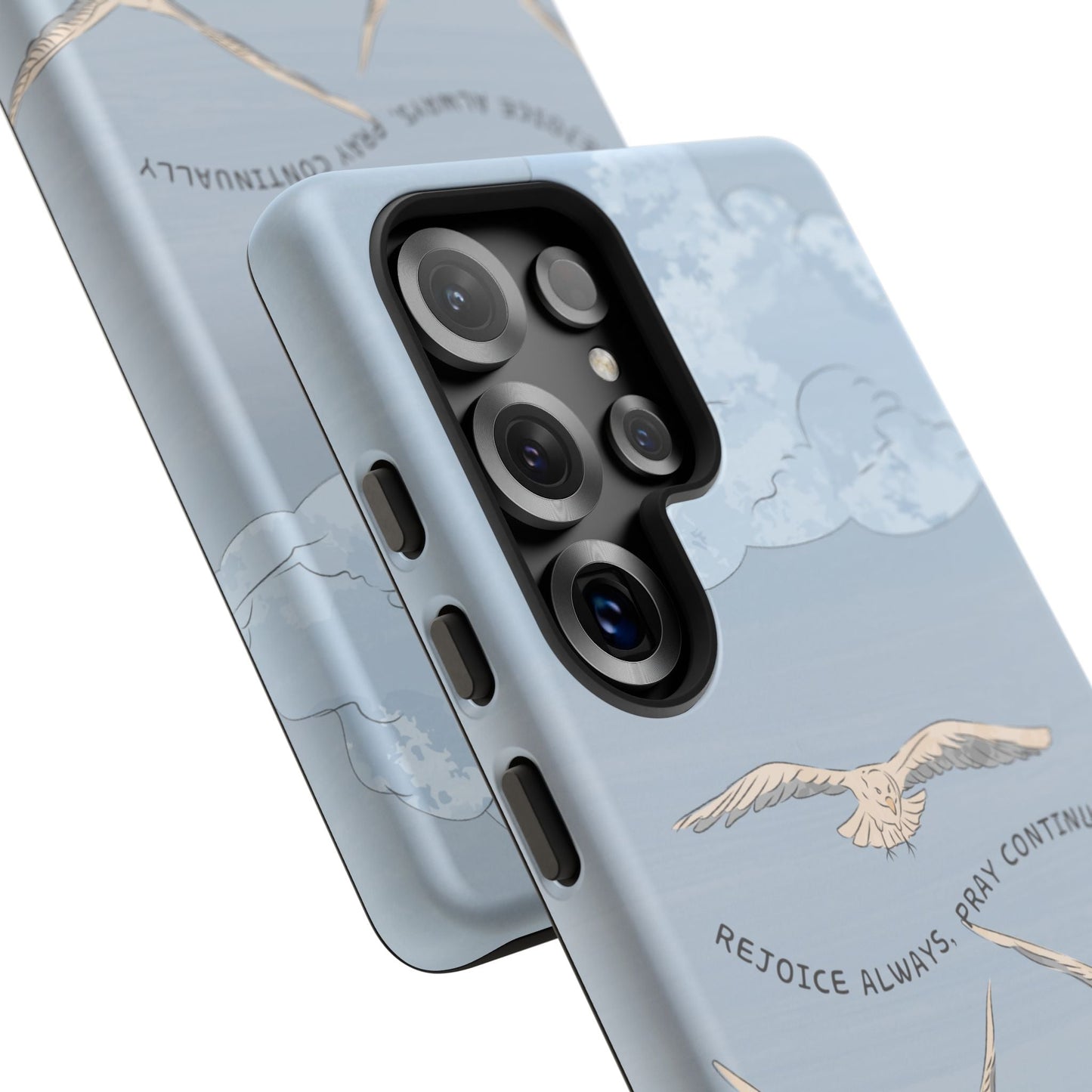 1 Thessalonians 5:16 Soaring Birds - Samsung Galaxy Case - BOGO Cases