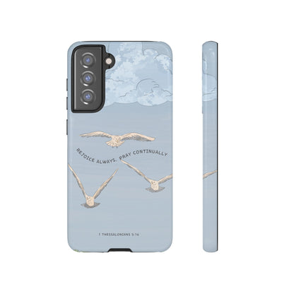 1 Thessalonians 5:16 Soaring Birds - Samsung Galaxy Case - BOGO Cases