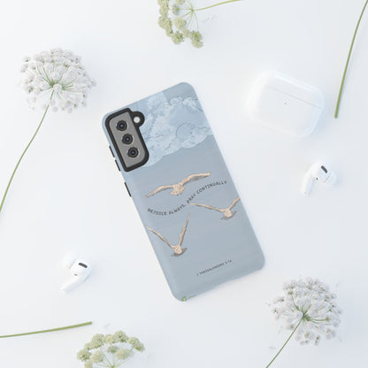 1 Thessalonians 5:16 Soaring Birds - Samsung Galaxy Case - BOGO Cases