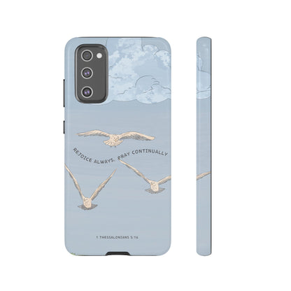 1 Thessalonians 5:16 Soaring Birds - Samsung Galaxy Case - BOGO Cases