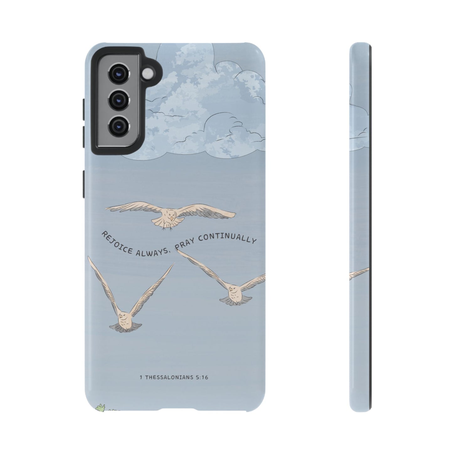 1 Thessalonians 5:16 Soaring Birds - Samsung Galaxy Case - BOGO Cases
