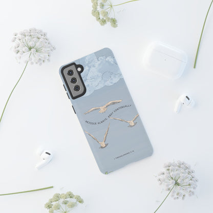 1 Thessalonians 5:16 Soaring Birds - Samsung Galaxy Case - BOGO Cases