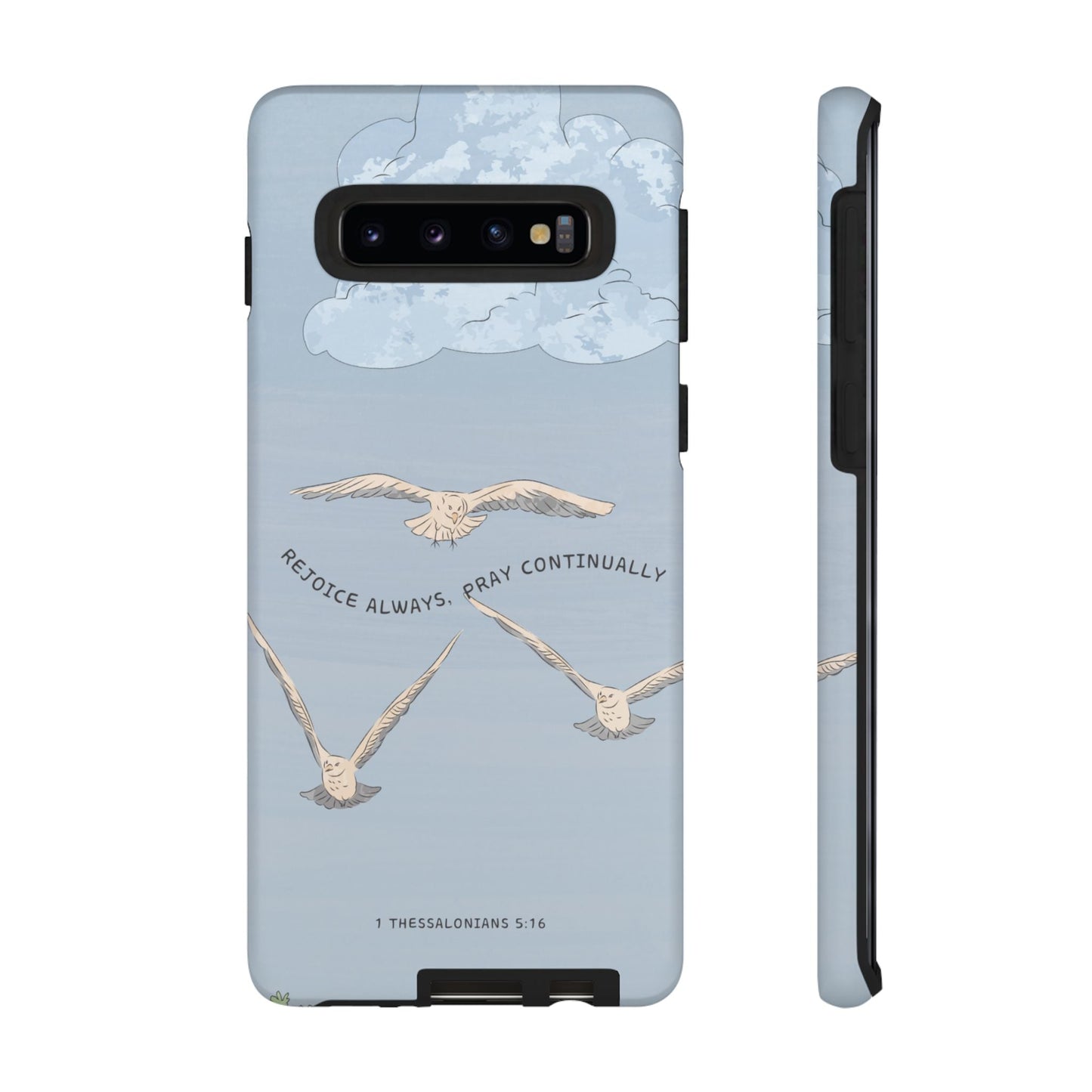1 Thessalonians 5:16 Soaring Birds - Samsung Galaxy Case - BOGO Cases