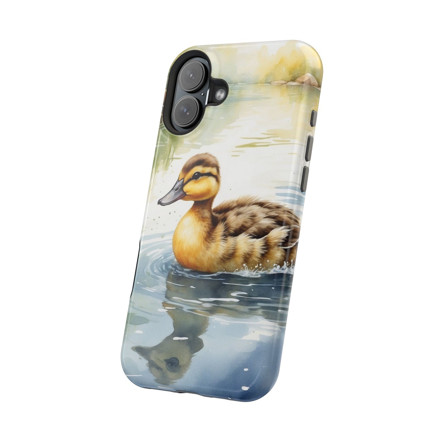 Graceful Duck Reflection – MagSafe iPhone Case