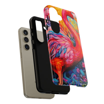 Flamingo Fiesta – Vibrant Flamingo Samsung Galaxy Phone Case