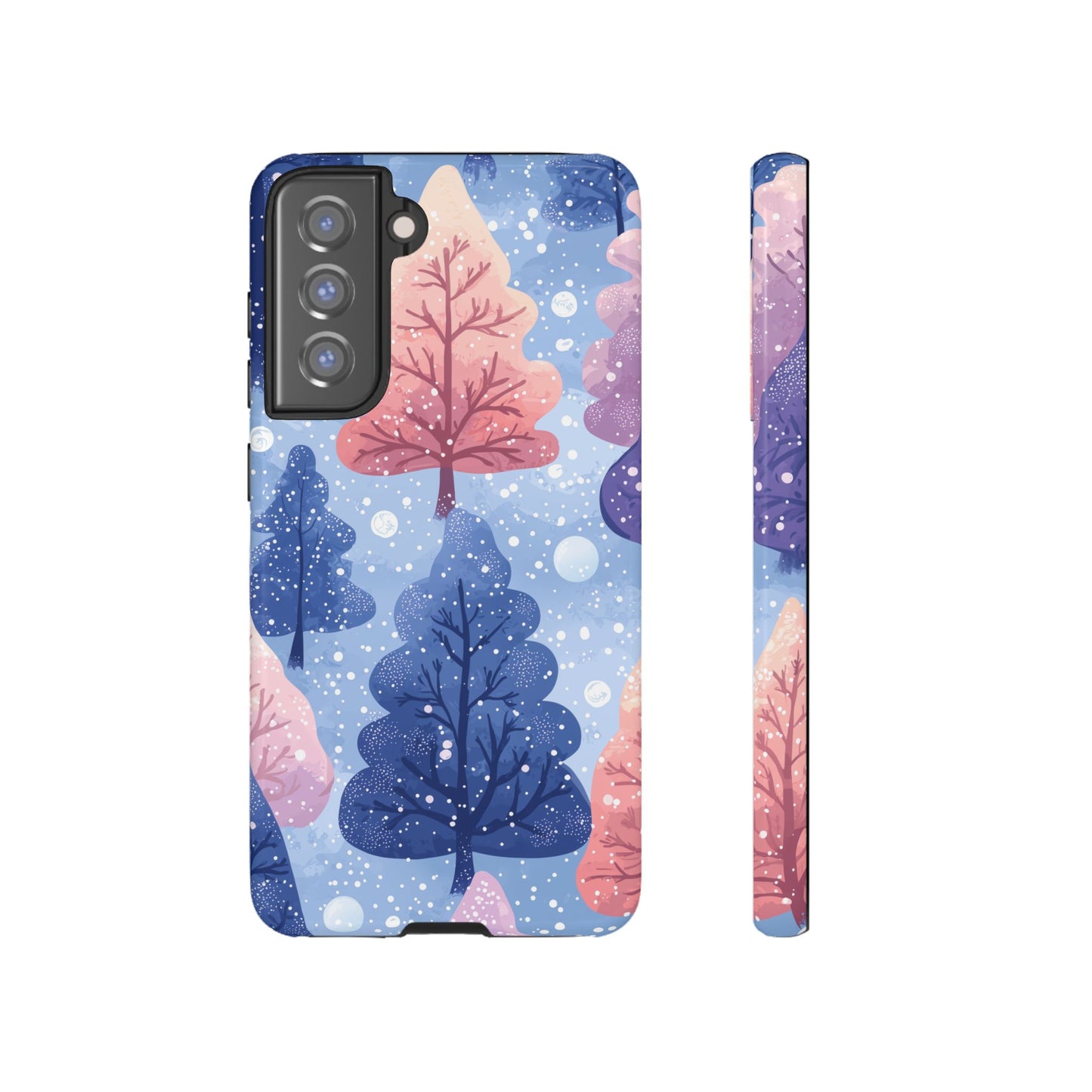 Pink & Purple Winter Wonderland - Samsung Galaxy Series Case