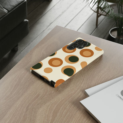 Retro Earthy Circles - Samsung Galaxy Case