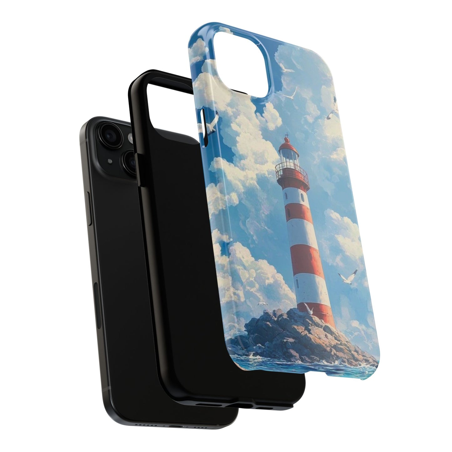 Samsung Galaxy Case - Majestic Lighthouse Scene Design