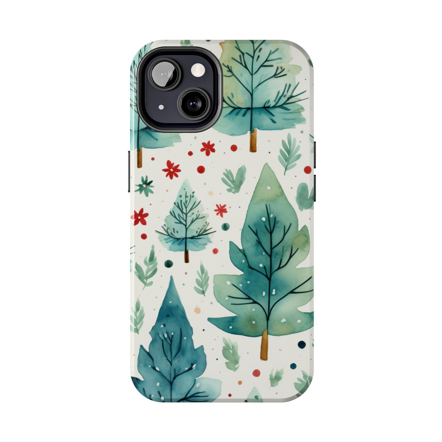 Watercolor Winter Forest - iPhone Series Case