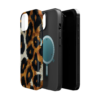 Safari Noir Gold Leopard iPhone Case